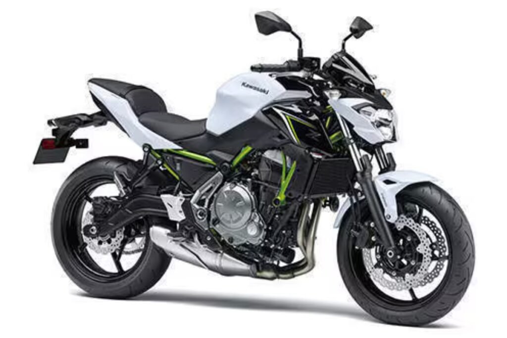 Kawasaki Z650 Bike White