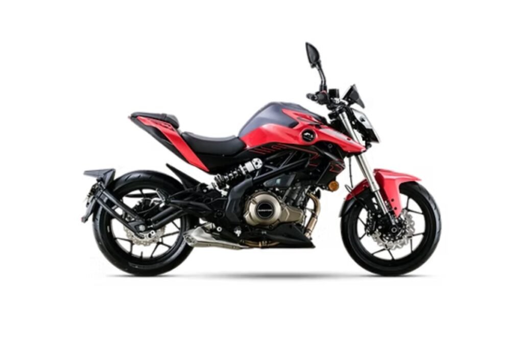 QJ Motor SRK 400 BIke Red