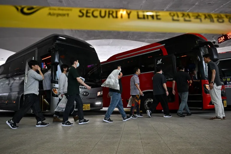 South Korean Workers
